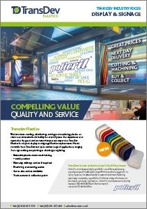 Signage Industry Focus Brochure | TransDev