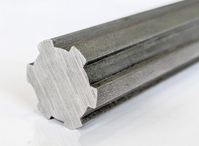 Metric Splined Shafts in Stainless Steel